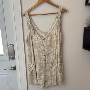 • Roark • Cream Sundaze Romper Medium